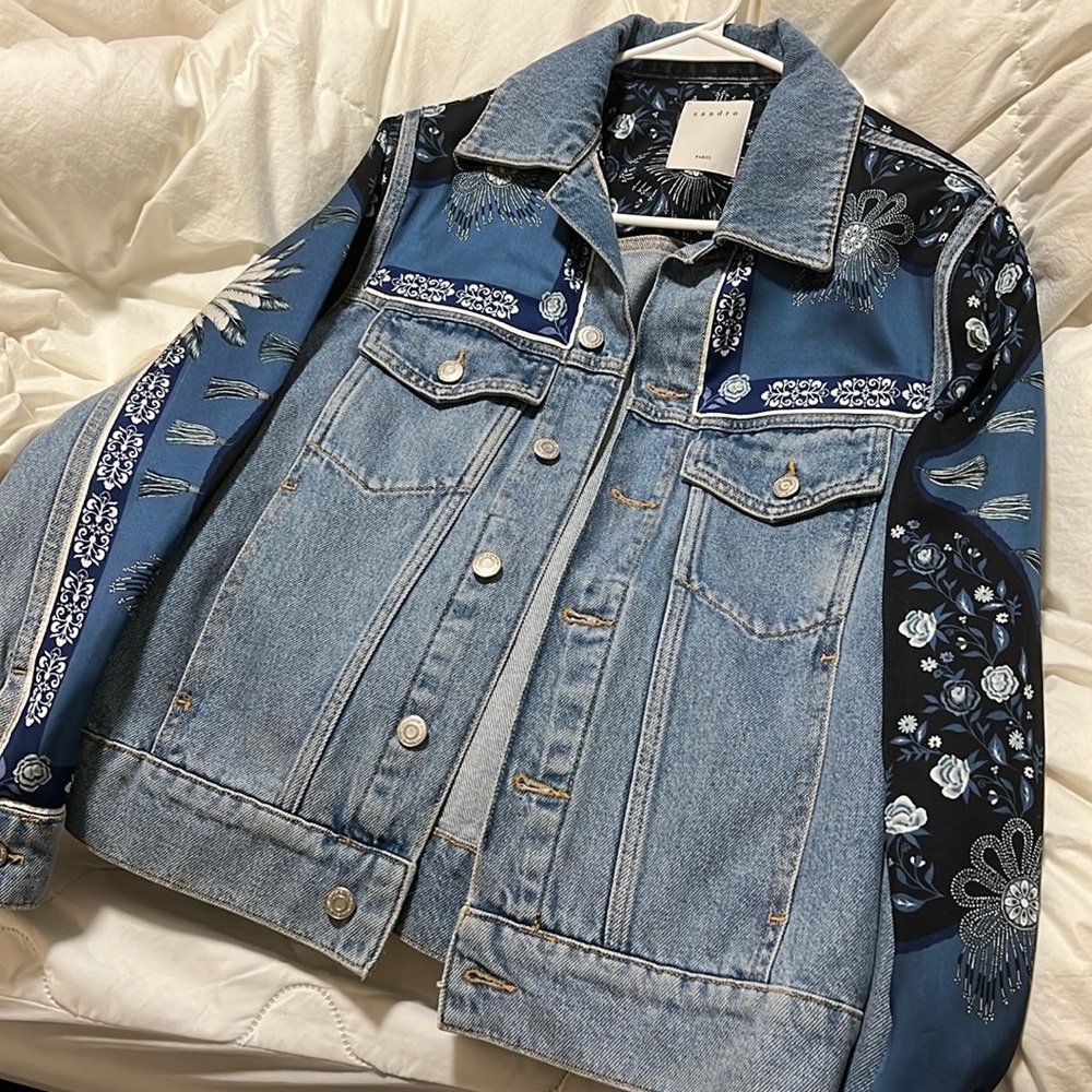 Sandro Denim Jacket